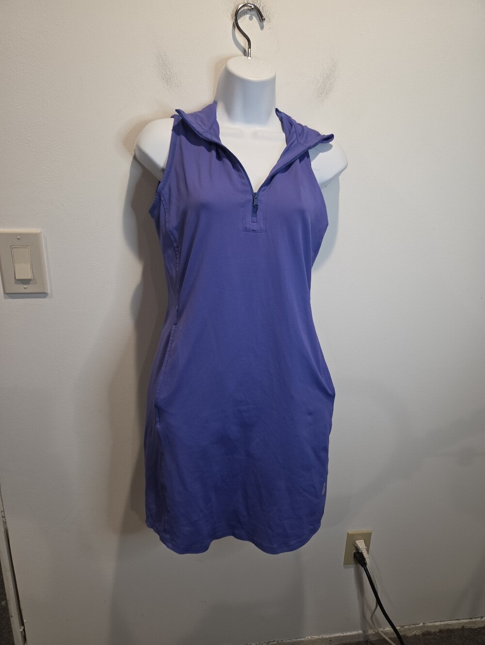 Tommy Bahama Size Xs Blue Sporty Nini Dress Pockets